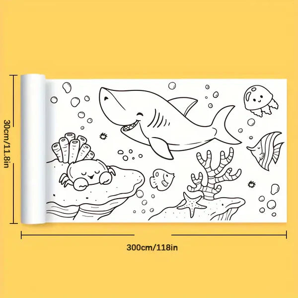 Babie Goods| Drawing Paper Roll For Kids