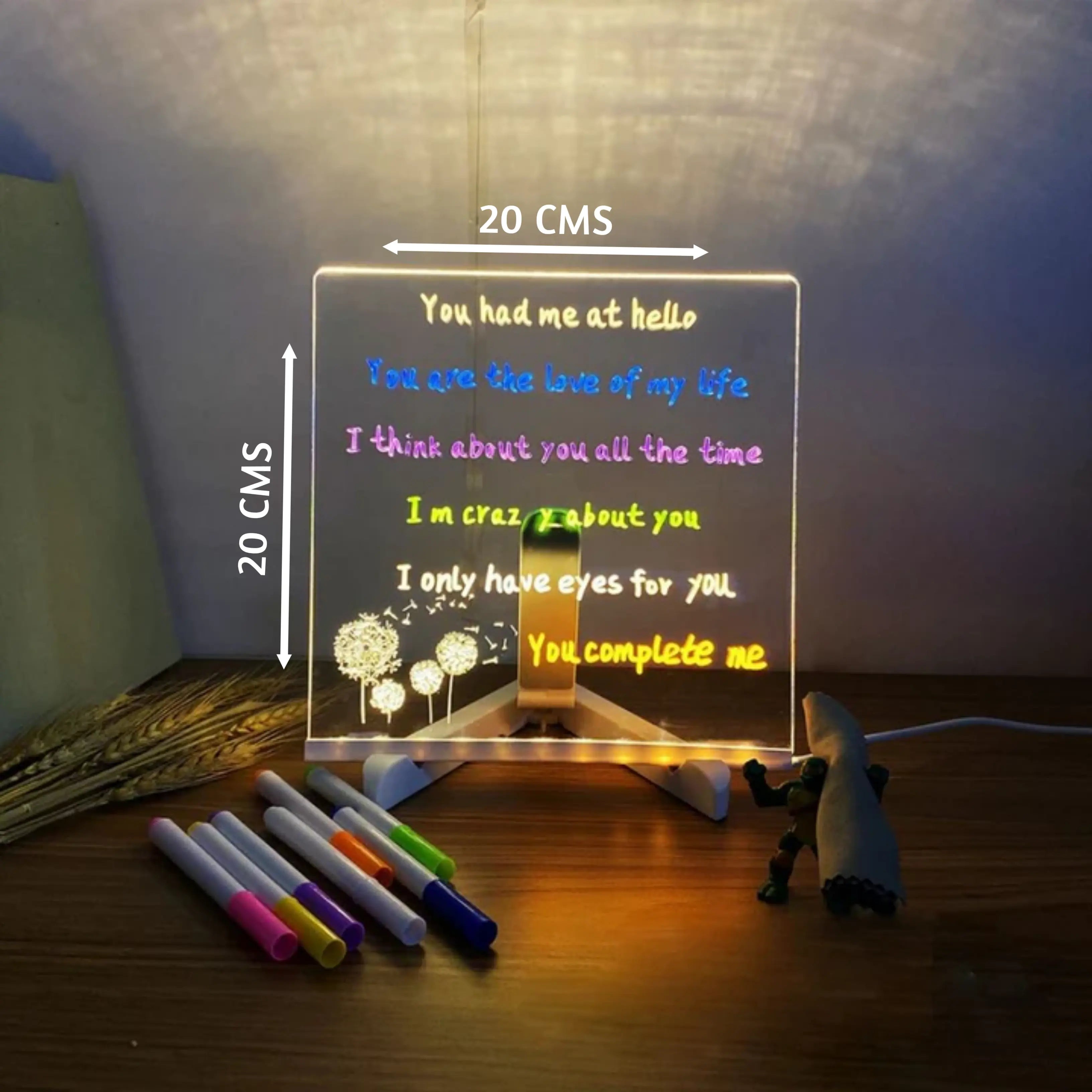 Babie Goods Acrylic Message Board